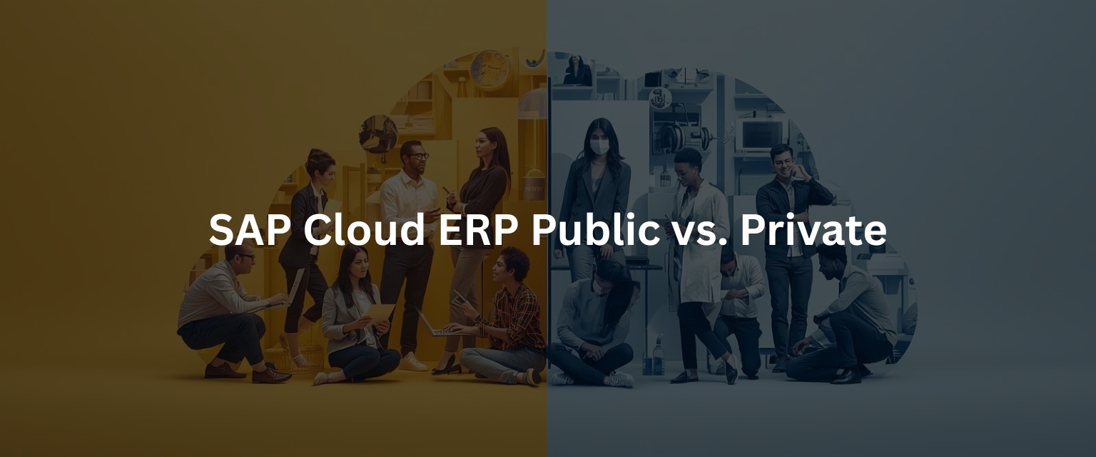 SAP Cloud ERP Public vs. Private