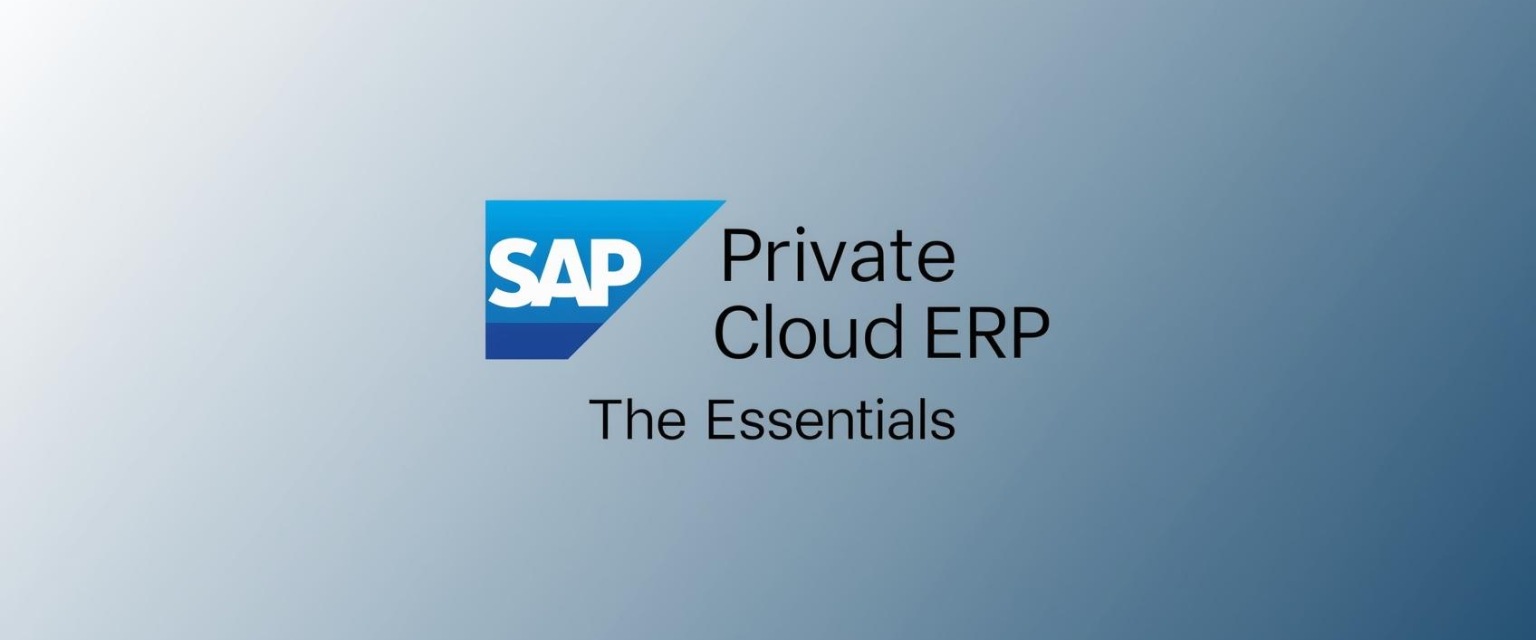 SAP Private Cloud ERP_ The Essentials