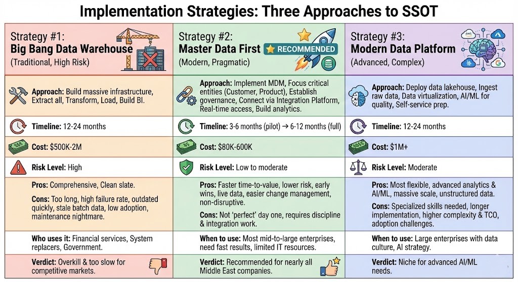 Implementation Strategies Three Approaches