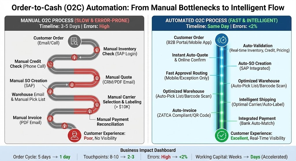 Order-to-Cash (O2C) Automation – Sales Ops Pain Point