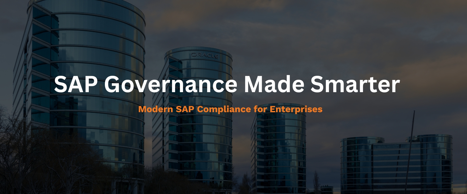 Modern SAP Compliance for Enterprises