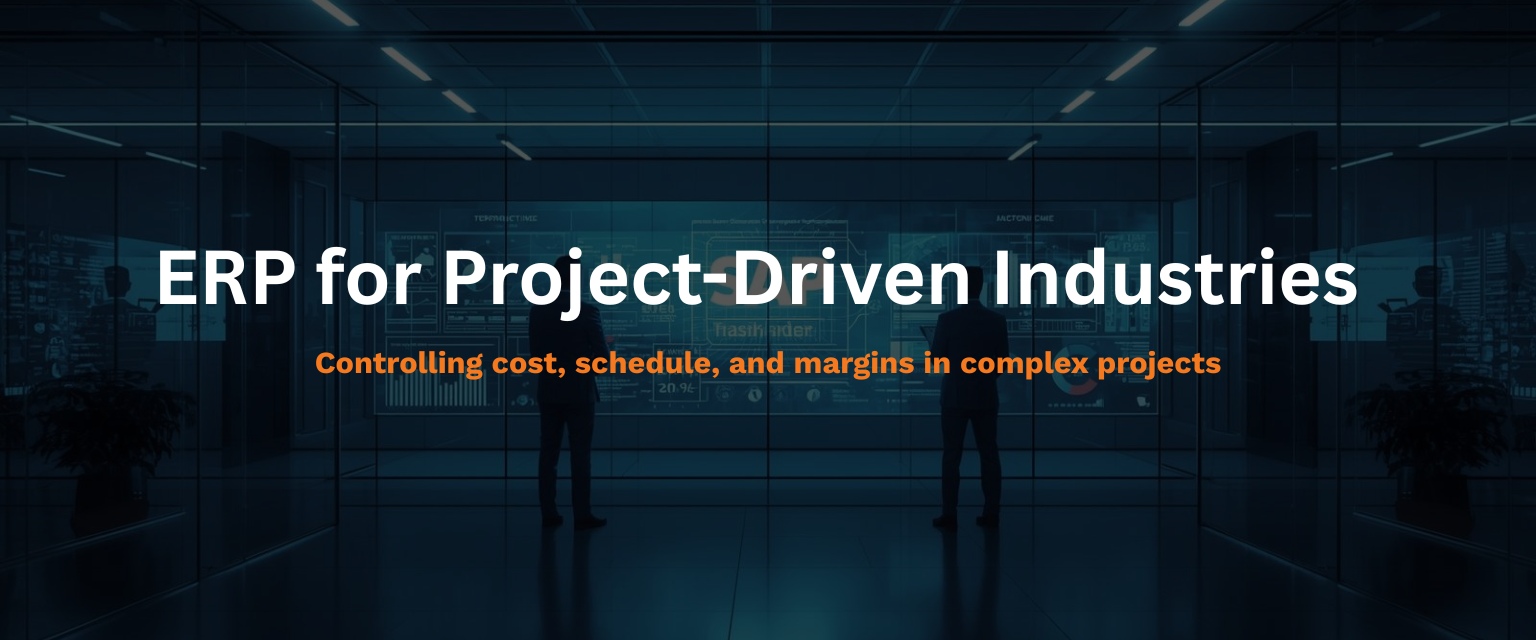 Project-Based Industries Need Specialized ERP