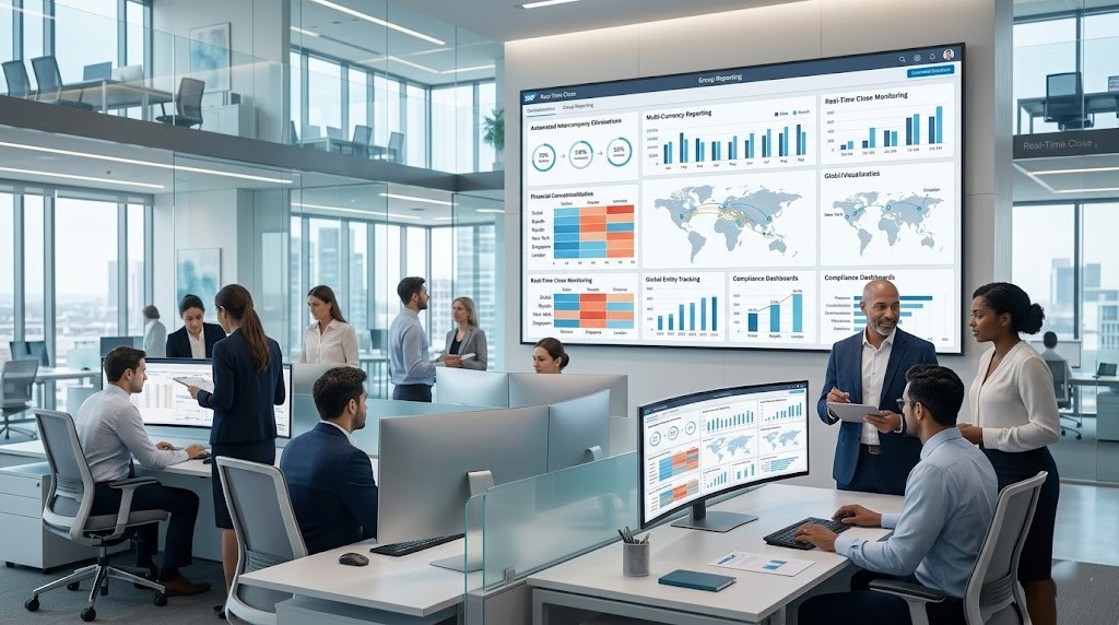 SAP Group Reporting Automate Financial Consolidation
