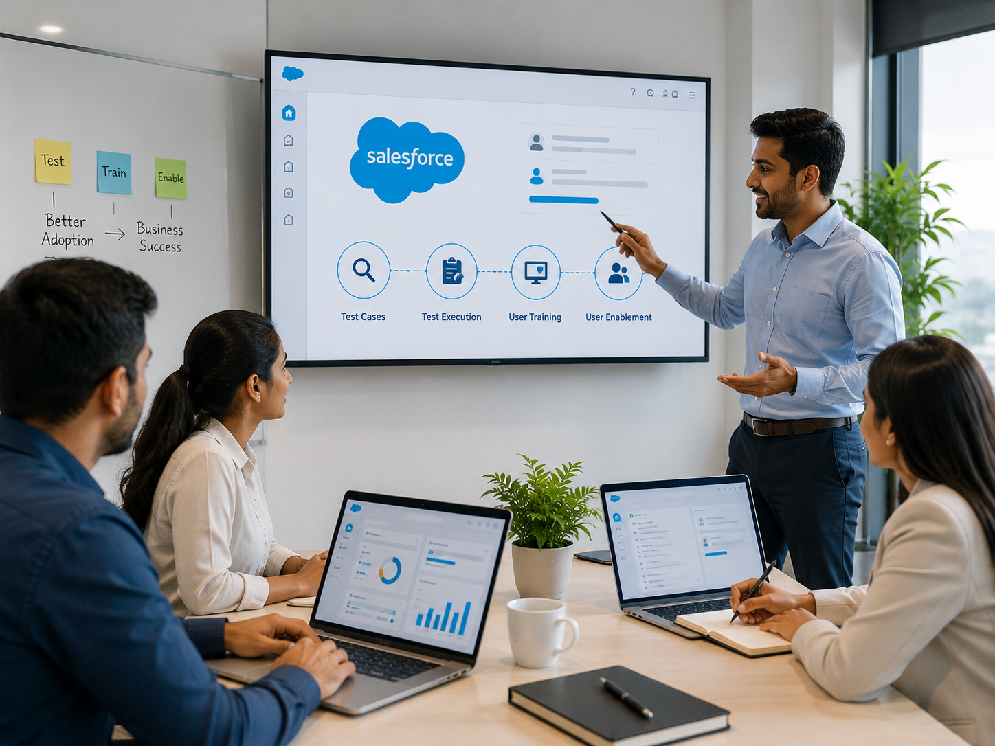 Testing, Training & User Enablement